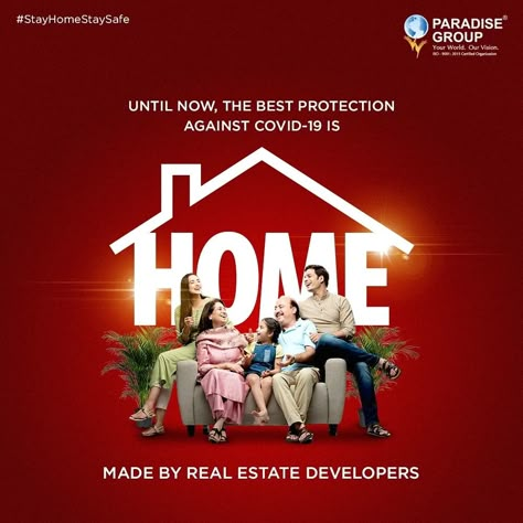 Indian Real Estate Ads, Rakshabandhan Creative Ads Real Estate, Family Creative Ads, Home Creative Ads, Real Estate Creatives, Shri Radha Rani, Real Estate Poster, Event Poster Design Inspiration, Furniture Graphic