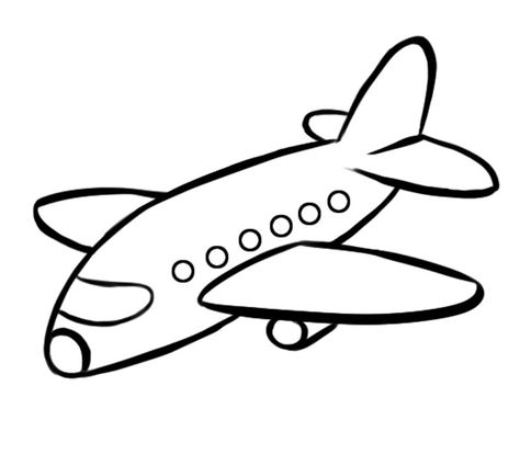 Avión de pasajeros: Dibujos para colorear Kids Colouring Printables, Airplane Coloring Pages, Banner Clip Art, Airplane Drawing, Transportation Preschool, Colouring Printables, Art Drawings For Kids, Arts And Crafts For Kids, Colouring Pages