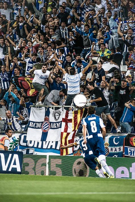 Football Hooliganism, Sergio Garcia, Stadium Wallpaper, Goals Videos, Soccer Goals, Rcd Espanyol, Football Players Images, Soccer Goal, Football Stadiums