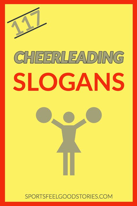 Cheer Quotes Short, Cheerleader Quotes Motivational, Cheer Sayings Quotes, Sports Team Motto, Basketball Cheers And Chants Words, Cheer Slogans, Cheerleader Poster Ideas, Cheer Captions, Cheerleading Sayings