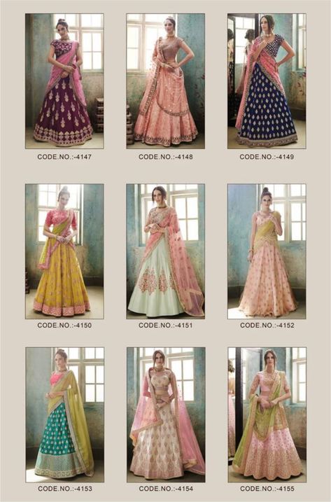 Shop Wedding Lehenga Choli Saugat Nakkashi Online with the best price.  Flaunt latest styled cuts and look with these Indian Dresses, Give yourself the stylish look for Rich Traditional Indian Weddings.  Product Quality Rated: 5/5 Availability: On Request Price Range:  US$$$  Always get the Best Price. Retail (Singles) and Wholesale (Bulk) Orders are Welcome.  ⇒ Explore All Designs a.k.a Looks Now… Traditional Ghagra Designs, Lehenga Designs Simple, Couple Dress, Traditional Indian Wedding, Wedding Lehenga, Lehenga Designs, Silk Organza, Blouse Fabric, Lehenga Choli