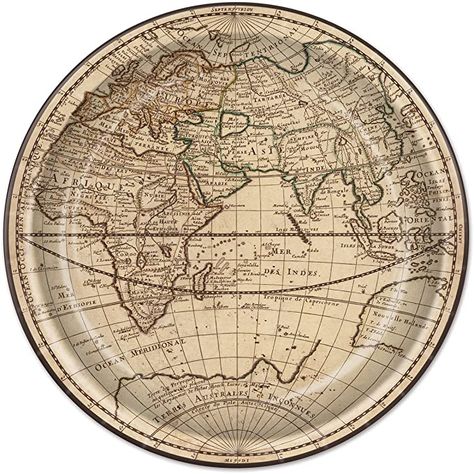 AmazonSmile: Beistle Around The World Plates | Travel, International & World Theme Party Supplies (24 Count) : Toys & Games Fun Plates, Paper Table Runner, Travel Party Theme, Antique World Map, Map Paper, Plastic Dinnerware, Adventure Baby, Old World Maps, World Globe