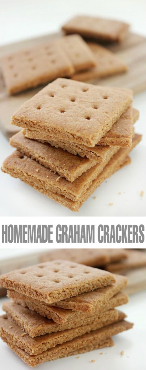 Crackers Homemade, Homemade Cheez Its, Galletas Keto, Graham Cracker Recipes, Homemade Graham Cracker Crust, Homemade Graham Crackers, Homemade Mixes, Homemade Crackers, Homemade Stuff