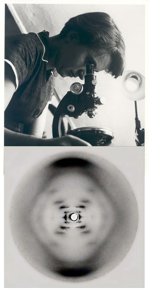 Rosalind Franklin Tattoo, Science And Technology Aesthetic, Scientology Aesthetic, Women In Science Art, Nobel Prize Aesthetic, Woman In Stem, Dna And Rna, Rosalind Franklin, Women Science