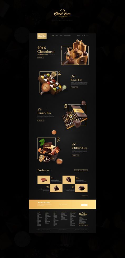 Creative innovations in website design Chocolate Website Design Inspiration, Chocolate Menu Design, Chocolate Website Design, Food Website Layout, Web Site Design Inspiration, Chocolate Website, Food Catalogue, Stationary Illustration, Chocolate Store Design