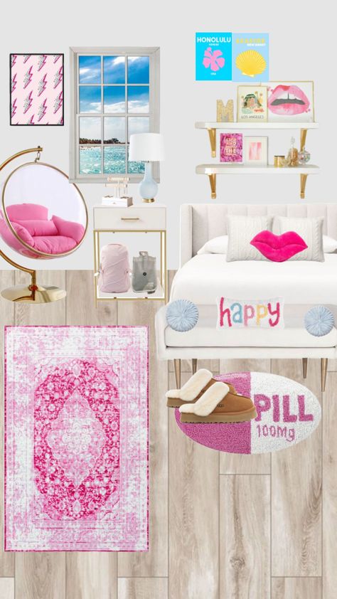 #room #preppy #cute #inspo Room Preppy, Happy Pills, Honolulu