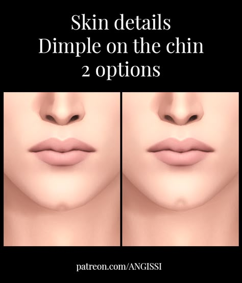 ANGISSI / ts4 / sims4 / Skin Detail / Dimples The Sims 4 Dimples Cc, The Sims 4 Dimples, Sims 4 Skins Details, Sims 4 Dimples Cc, Sims 4 Cc Dimples, Sims 4 Dimples, Sims4 Skin, Sims 4 Skin Cc, Sims 4 Skin Details