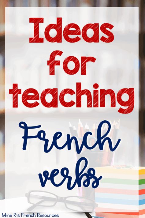 Need ideas for Teaching French verbs? Here are a few of my favorite ways to practice verb conjugation in core and immersion French classes. Get your French students speaking and writing with common French verbs with no-prep activities, student favorites, and this free French verb drill game you can use with any verb tense! French Speaking Activities, French Verbs Conjugation, Conjugation Chart, Verbs Activities, French Classes, Cloze Activity, French Ideas, High School French, Verb Conjugation