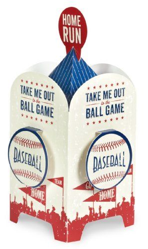 Baseball Time Party Supplies - Centerpiece ** Visit the image link more details. (It is Amazon affiliate link) #american Baseball Party Centerpieces, Sports Party Decor, Baseball Centerpiece, Kids Party Centerpieces, Paper Centerpieces, Birthday Party Table Decorations, Sports Party Decorations, Sports Theme Birthday, Summer Birthday Party