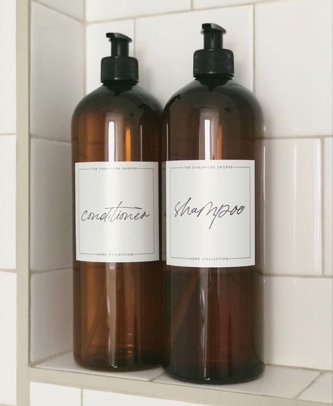 Shampoo and conditioner bottles with pumps, bathroom decor, bathroom items, soap dispensers Shampoo Bottles Peach Pit, Shampoo Conditioner Bottles, Matching Shampoo And Conditioner Bottles, Simple Human Shampoo Dispenser, Brown Shampoo Bottles, Amazon Decor, Foam Soap Dispenser, Shampoo Bottles, Foam Soap