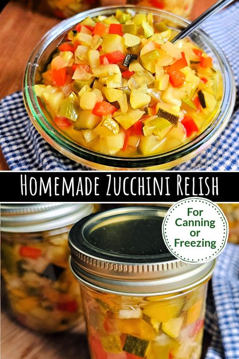 Zucchini Relish Recipes, Zucchini Relish, Coleslaw Recipe Easy, Relish Recipes, Homemade Chili, Coleslaw Recipe, Frugal Meals, Food Test, Zucchini Recipes