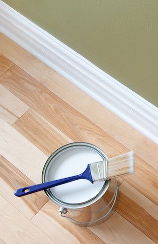 How to Paint Baseboards: Are your dingy, scuffed, or chipped baseboards getting you down? Perk them right up with a fresh coat of paint. Here's how. How To Paint Baseboards, Paint Baseboards, Bob Villa, Painting Baseboards, Home Safes, Painting Trim, Design Your Dream House, Home Repairs, Diy Home Improvement