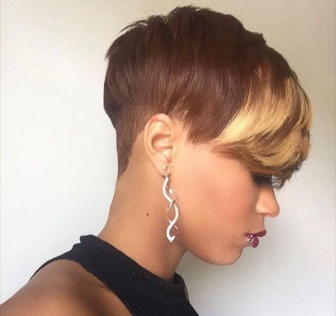 Braidless Sewin pixie Short Sew In Hairstyles, Short Sew In, Sew In Weave Hairstyles, Short Weave Hairstyles, Short Pixie Wigs, Short Weave, Sew In Hairstyles, Quick Weave Hairstyles, Pixie Cut Wig