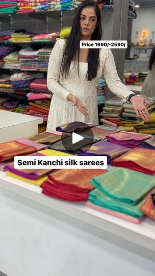 482K views · 11K reactions | Price 1990/-2590/  Festive offer 20% off on 3 or more sarees 15% on 2 sarees  More than 15 colour combinations in our best seller semi Kanchi silk sarees All the combinations are gorgeous   Search code “semi Kanchi”  Shop exclusive sarees @houseof.raadhya_sarees !!!  Dm or watspp on 9611975315   Visit our website  Www.houseofRaadhvi.com   Visit our stores in Bangalore   Basaveshwarnagar store address  House of raadhya 464 veena complex beside pavitra paradise Basaveshwarnagar Bangalore -560079 Mob : 9448237221  RR nagar store address  Rr nagar address  456 C, Sri Sai Heights, 1st Main Road, Ideal Homes Township, Raja Rajeswari Nagar, Landmark - Besides Indian oil petrol station & Corporation Bank,  Bengaluru, Karnataka - 560098 | House of Raadhvi - Traditional Silk Sarees Colour Combinations, Best Saree Colour Combination, Silk Saree Colour Combinations, Kanchi Silk Sarees, Body Fat Loss Workouts, Saree With Price, Saree Color Combinations, Baluchari Saree, Search Code