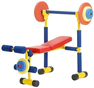 Kids Gym Equipment, Best Christmas Toys, Kids Gym, Kids Toys For Boys, Weight Bench, Toy Cars For Kids, Fun Fitness, Bench Set, Weight Benches