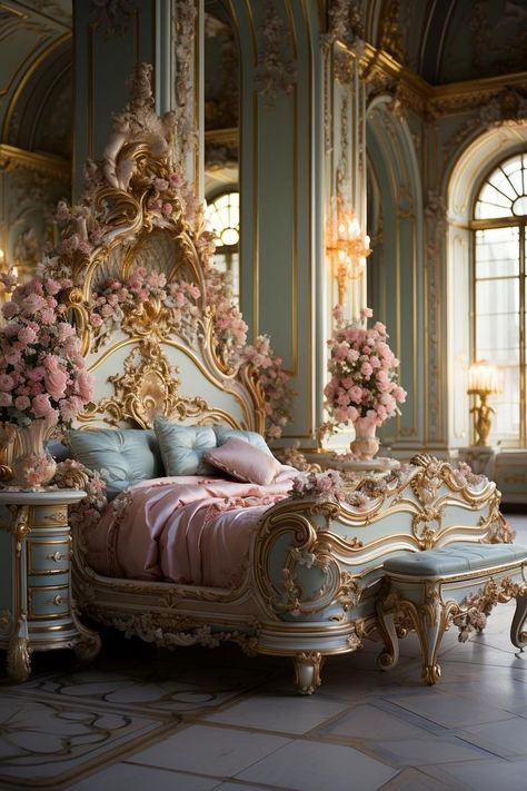 Beautiful Bed Designs, Castle Bedroom, Cozy Fall Bedroom, Fairycore Aesthetic, House Items, Bedroom False Ceiling Design, Bedroom Decor Inspiration, Princess Room, Elegant Bedroom