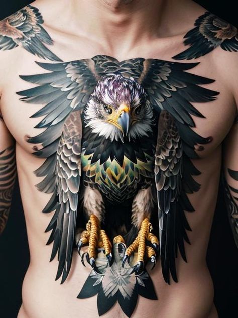 Eagle tattoos are a striking symbol of freedom, strength, and vision. These powerful designs are ideal for anyone looking to capture the essence of this iconic bird of prey. Check more at https://tattooshopped.com/34-bold-and-majestic-eagle-tattoos/ Golden Eagle Tattoo, Eagle Symbolism, Symbol Of Freedom, Eagle Tattoos, Symbols Of Freedom, Eagle Tattoo, Bird Of Prey, Golden Eagle, Birds Of Prey