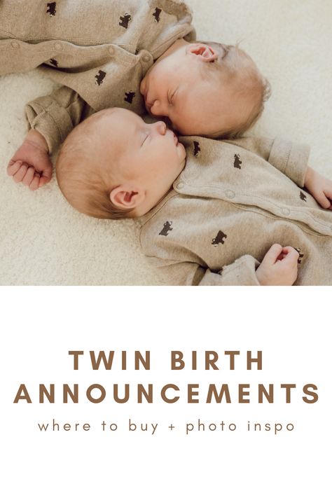 Twin Arrival Announcement, Cards For Twins, Twins Birth Announcement, Twin Announcement, Twin Baby Announcements, Twin Birth Announcements, Twins Announcement, Sonogram Pictures, Send To Friends