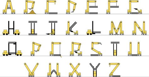 Perspective Drawing Lessons, Alphabet Fonts, Font Illustration, Lettering Alphabet Fonts, Perspective Drawing, Powerpoint Slide, Construction Vehicles, A Level Art, Do It Yourself Projects