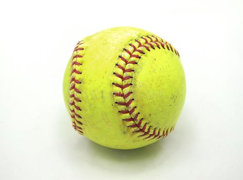 Old Softball. An old softball over white background , #Sponsored, #softball, #Softball, #background, #white #ad Sports Clips, Softball Svg, Spirit Clothing, Softball Team, Softball Players, Team Gear, Background White, Personalized Clothes, Perfect Image