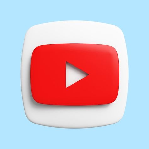 Youtube Website, App Background, Medium App, Cute Backgrounds For Phones, Background Drawing, Youtube Logo, 3d Icons, Ios Icon, App Icon Design