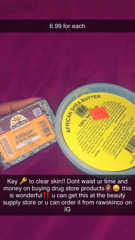 Black Soap And Shea Butter, Shea Butter For Face, Hair And Skin Vitamins, Shea Butter Benefits, Skin Vitamins, African Shea Butter, Girly Tingz, Face Skin Care Routine, Clear Skin Face