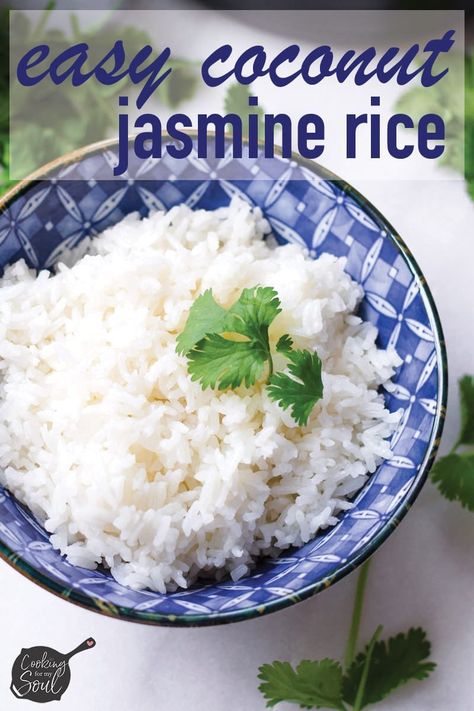 Rice Made With Coconut Milk, Coconut Jasmine Rice Recipes, Jasmine Rice In Rice Cooker, Recipes With Coconut Milk, Rice In Rice Cooker, Jasmin Rice, Coconut Jasmine Rice, Jasmine Rice Recipes, Coconut Milk Rice