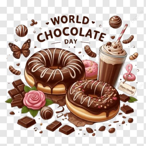 flat world chocolate day illustration with sweets flat design illustration world chocolate day png Flat World, Flat Design Illustration, Chocolate Day, Pattern Drawing, Png Design, Flat Design, Free Png, Design Illustration, Graphic Resources