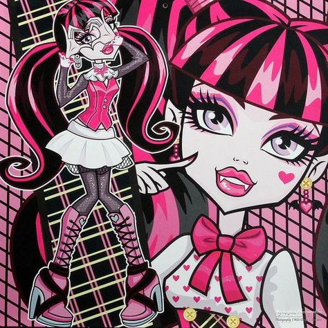 Draculaura calendar Monster High, Pink, Art