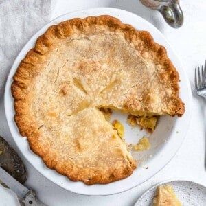 Simple Pie, Vegan Pies Recipes, Pineapple Filling, Premade Pie Crust, Vegan Pie Crust, Pineapple Pie, Healthy Christmas Recipes, Sesame Tofu, Coconut Pie