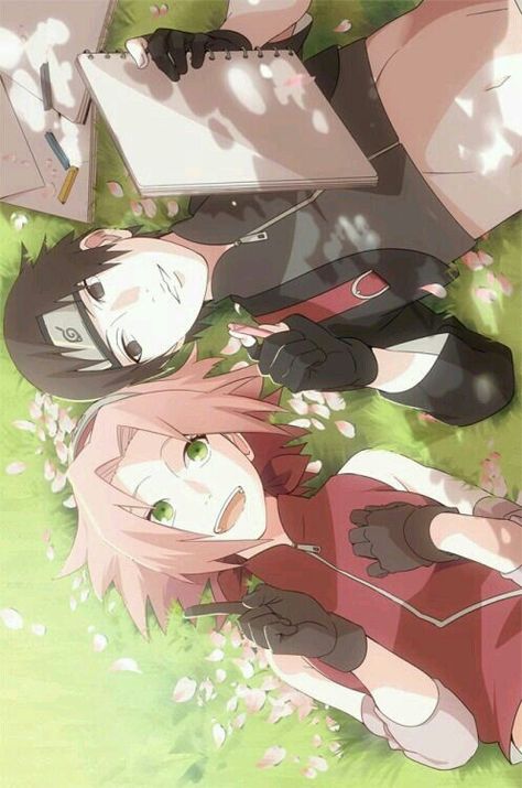 #wattpad #random Basically what the title says, pics of Sakura and any pairing or grouping with her in it. Sai And Sakura, Sakura And Sai, Konoha Village, Sai Naruto, Sakura Art, Naruto Teams, Sasuke Sakura, Kushina Uzumaki, Naruto Sasuke Sakura