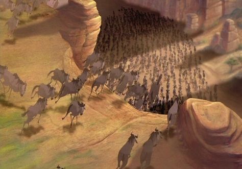 It took approximately three years to animate the two-and-a-half-minute wildebeest stampede scene in The Lion King. Lion King Stampede, Lion King Photos, Disney Trivia, I Love Disney, Hidden Mickeys, Movies Characters, Childhood Movies, Disney Facts, Happiest Place On Earth