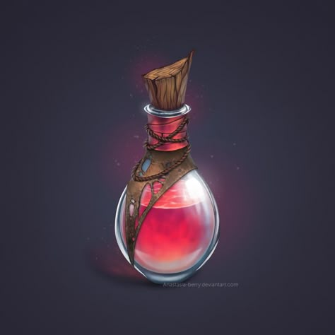 Dnd Potion Bottles, Potion Art Drawing, Potion Vial Drawing, Dnd Health Potion, Potion Of Healing Dnd, Healing Potion Art, Dnd Healing Potion, Health Potion Art, Magic Potion Art