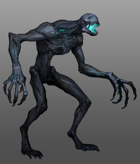 Jason Chan, Dark Creatures, Arte Alien, Cool Monsters, Alien Concept Art, Monster Concept Art, Creature Drawings, Alien Creatures, Game Start