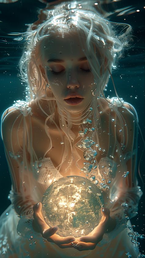 Person Under Water Photography, Woman's Back Photography, Mermaid Warrior, Dreamlike Aesthetic, Underwater People, Mermaid Photoshoot, Blonde Mermaid, Underwater Photoshoot, Fairytale Photoshoot