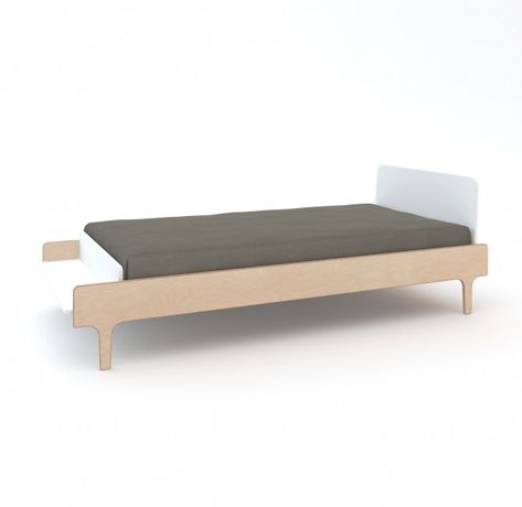 Stylish, functional kids bed Trundle Mattress, Modern Kids Room, Low Bed, Small Bench, River Bed, Pull Out Bed, Unique Beds, White Birch, Bed With Drawers