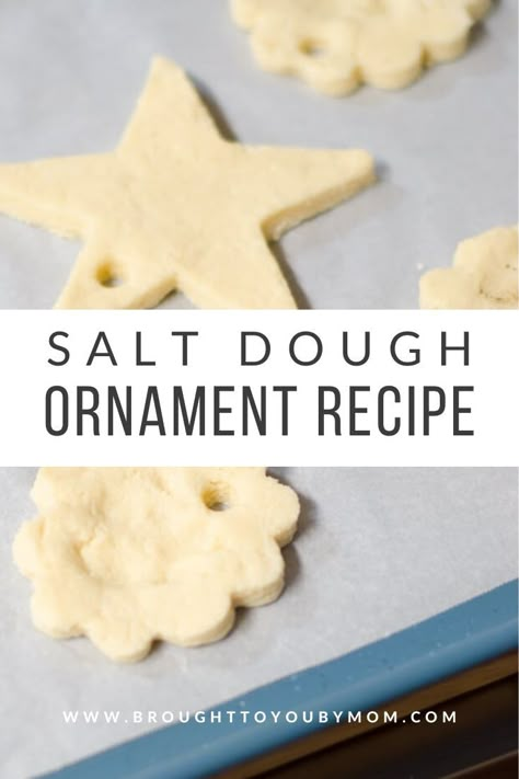 Best Salt Dough Recipe, Homemade Salt Dough, Salt Dough Christmas Decorations, Ornament Recipe, How To Make Salt Dough, Salt Dough Ornament, Salt Dough Christmas Ornaments, Salt Dough Crafts, Pinterest Valentines