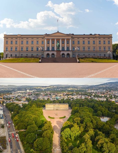 Royal Palace - Oslo - Official residence of the Monarch of Norway Official Residence, The Monarch, Nordic Countries, Royal Palace, Iceland, Finland, Denmark, Norway, Palace