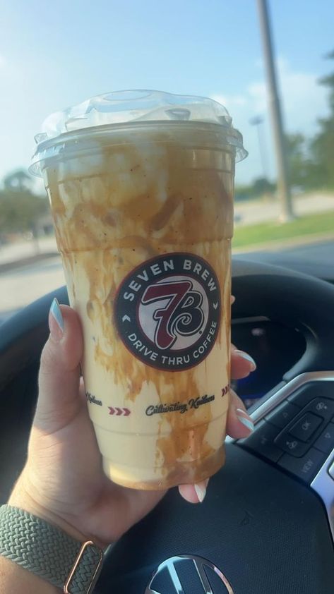 7 Brew Recipes | Yall when I tell you that this is LIFE CHANGING | Facebook 7brew Coffee Drinks, 7 Brew Drinks Orders, 7 Brew Coffee Recipes, Coffe Drinks, Cold Foam, Cute Coffee Cups, Dutch Bros, Homemade Coffee, Brew Coffee