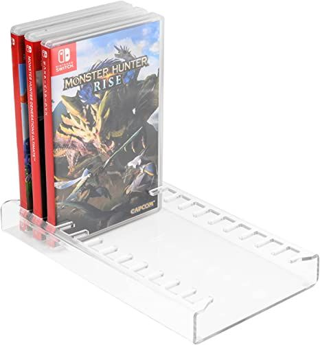 Nintendo Switch Game Holder, Switch Game Holder, Video Game Storage, Game Organization, Game Storage, Beautiful Storage, Storage Stand, Nintendo Switch Games, Video Games Pc