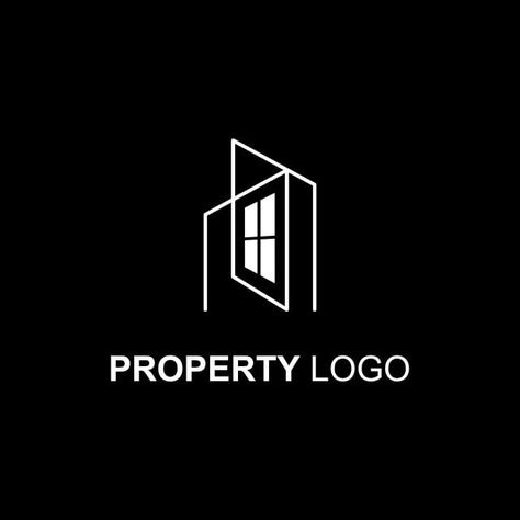 Window Logo Design, Workshop Logo, Window Logo, Property Logo Design, Nova Logo, Glass Logo, Inmobiliaria Ideas, Property Logo, Architect Logo