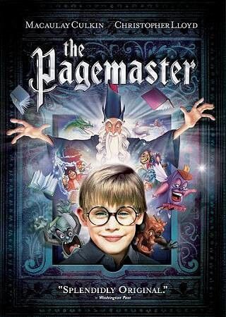 The Pagemaster Pagemaster Movie, The Pagemaster, Movie 43, Best Action Movies, Macaulay Culkin, Old Library, Childhood Movies, The Lorax, World Of Books