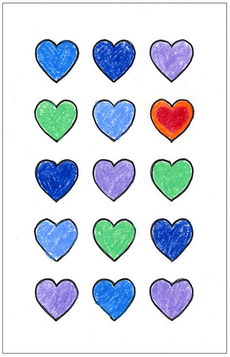 Focal Point Valentines Art Lessons, Focal Point Art, Point Art, Class Art Projects, Valentine Art Projects, 3rd Grade Art, Art Projects For Kids, Classroom Art Projects, Valentine Projects