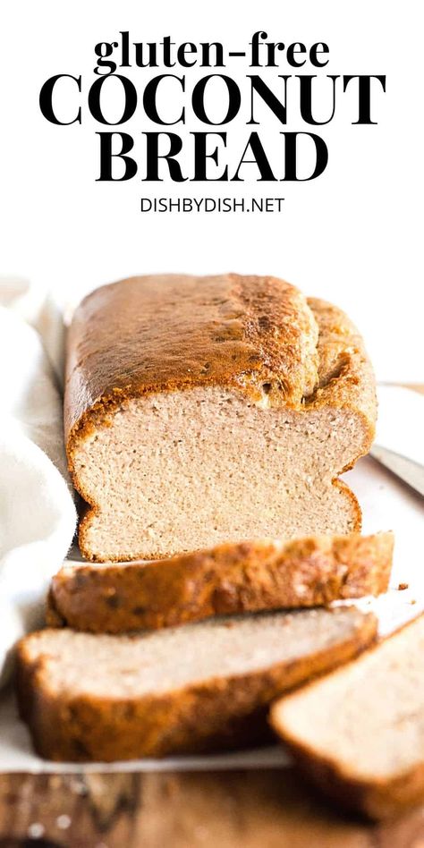 Bread Recipes Gluten Free, Coconut Flour Bread Recipes, Coconut Bread Recipe, Honey Oat Bread, Coconut Flour Bread, Low Oxalate, Baking With Coconut Flour, Flour Bread, Coconut Flour Recipes