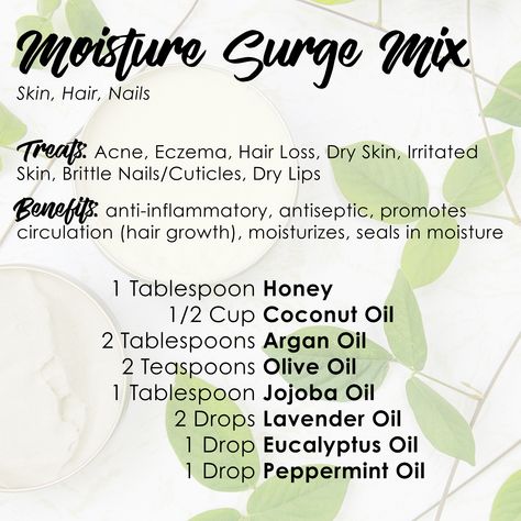 My DIY recipe for everything hair, skin, and nails. With honey, coconut oil, organ oil, olive oil, jojoba oil, lavender oil, eucalyptus oil, & peppermint oil, this mix has a variety of benefits including hair growth, anti-dandruff, anti-inflammation (acne/eczema), dry skin, and brittle nails. This recipe is for a good sized jar that lasts for weeks! Enjoy! Coconut Oil Hair Growth, Coconut Oil For Acne, Coconut Oil Hair Mask, Coconut Oil For Face, Coconut Oil Recipes, Essential Oils For Headaches, Hair Skin And Nails, Coconut Oil Pulling, Coconut Oil Uses