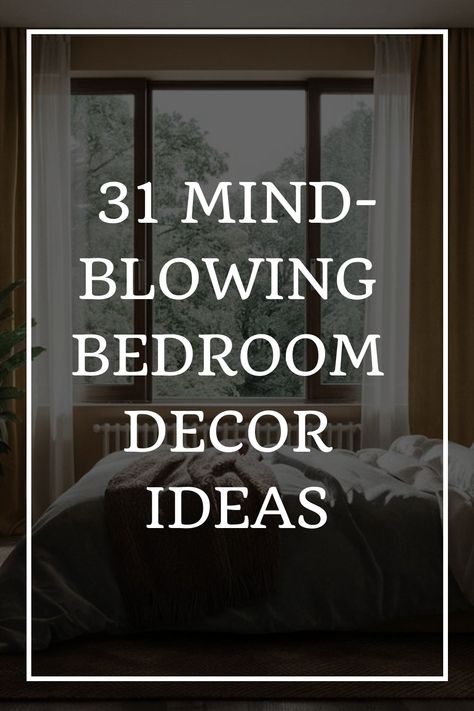 31 Mind-Blowing Bedroom Decor Ideas Unusual Bedroom Decor, Bed Against Fireplace, Modern Bedroom Storage Ideas, Bedroom Accent Pieces, Small Sophisticated Bedroom, Rich Looking Bedroom Ideas, Cool Bedrooms For Adults, High End Bedroom Design Luxury Interior, Decorating Ideas For A Bedroom