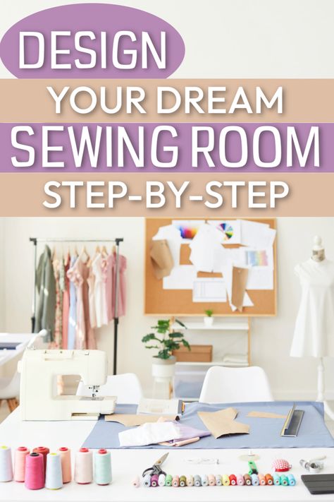 Sewing Room Floor Plans, Sewing Room Makeover Ideas, Sewing Room Setup Ideas, Sewing Room Layout Floor Plans, Sewing Room Ideas Small Spaces, Sewing Room Set Up, Sewing Rooms Ideas Layout, Sewing Room Layout Ideas, Small Sewing Room Design