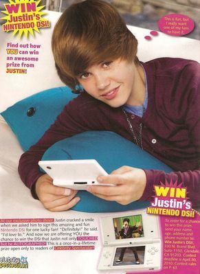 Justin Bieber 2009, Nintendo Dsi, Tiger Beat, Justin Bieber Photos, Nintendo Ds, Justin Bieber, Youtubers, Pin Up, Nintendo