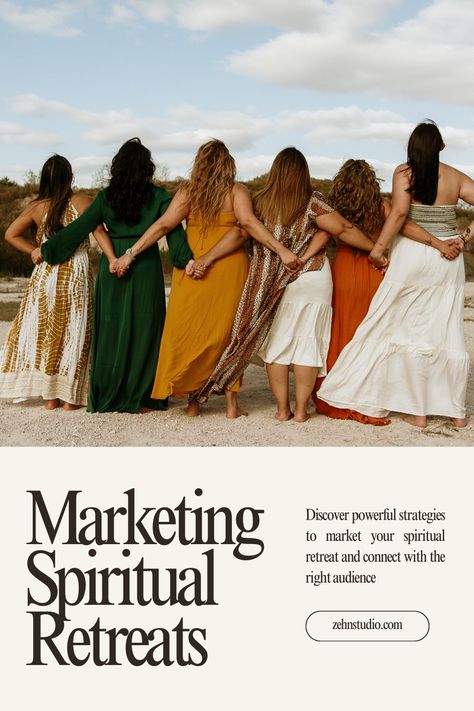 Learn how to reach and engage the audience that resonates with your spiritual retreat’s values. Our latest blog post offers expert tips on targeting strategies that will attract the right participants. Wellness Workshop Ideas, Women’s Retreat, Retreats Spiritual, Wellness Retreat Ideas, Womens Retreat Themes, Wellness Tourism, Retreat Aesthetic, Retreat Business, Women Retreat