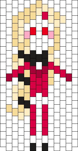 Kandi Patterns for Kandi Cuffs - Characters Pony Bead Patterns Pokemon Kandi Pattern, Hazbin Hotel Kandi, Kandi Inspiration, Rave Light, Stitch Beads, Kandi Mask, Kandi Cuff Patterns, Kandi Cuffs, Diy Kandi Bracelets